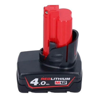 Milwaukee M12 FCOT-401 Meuleuse d'angle 12 V 76 mm sans balais + 1x batterie 4,0 Ah - sans chargeur de batterie