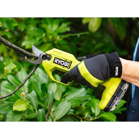 RYOBI - Sécateur électrique 18V ONE+™ (1 x 2,0 Ah) (vendu avec batterie et chargeur)