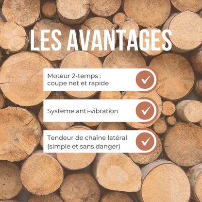 STIHL - Tronçonneuse à essence MS162 30.1cm³